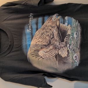 Vintage Temiscaming Quebec short sleeve graphic tee